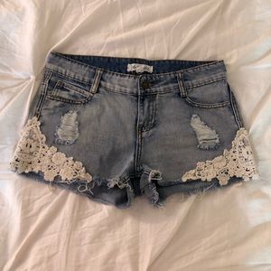 Altar’d State Jean Shorts